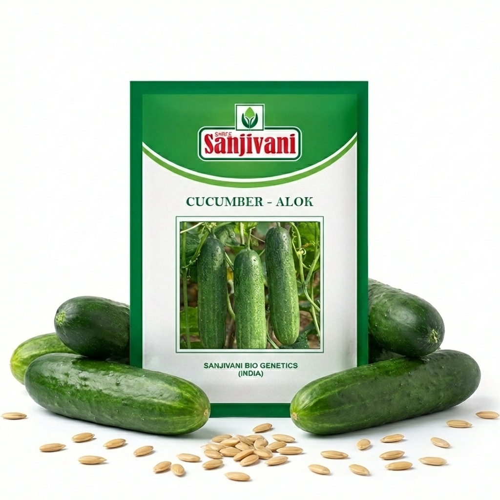 Cucumber Alok (Kheera) Seeds KGP