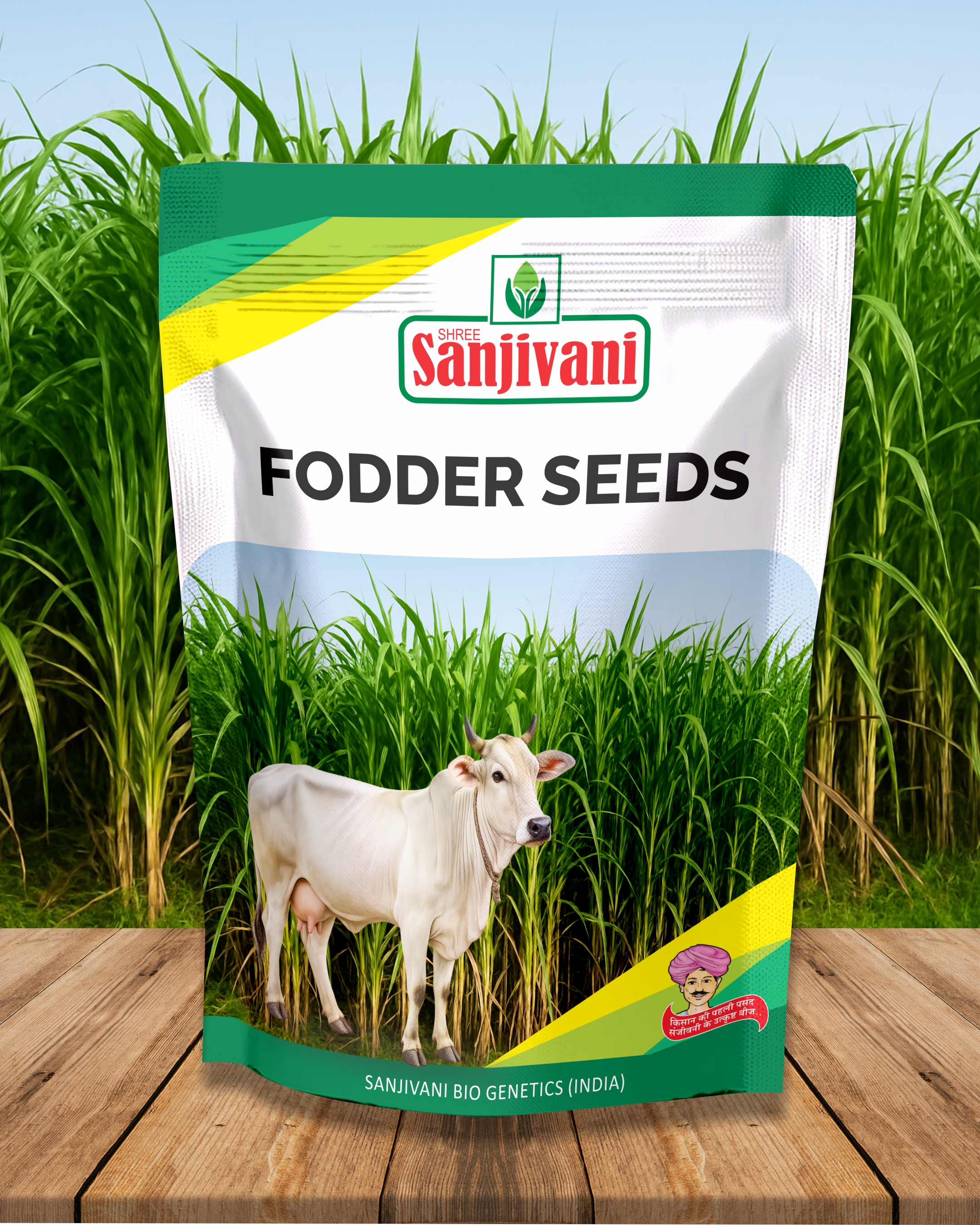 Fodder Bajra Seeds (Pearl Millet Fodder) – 2 Kg Pack