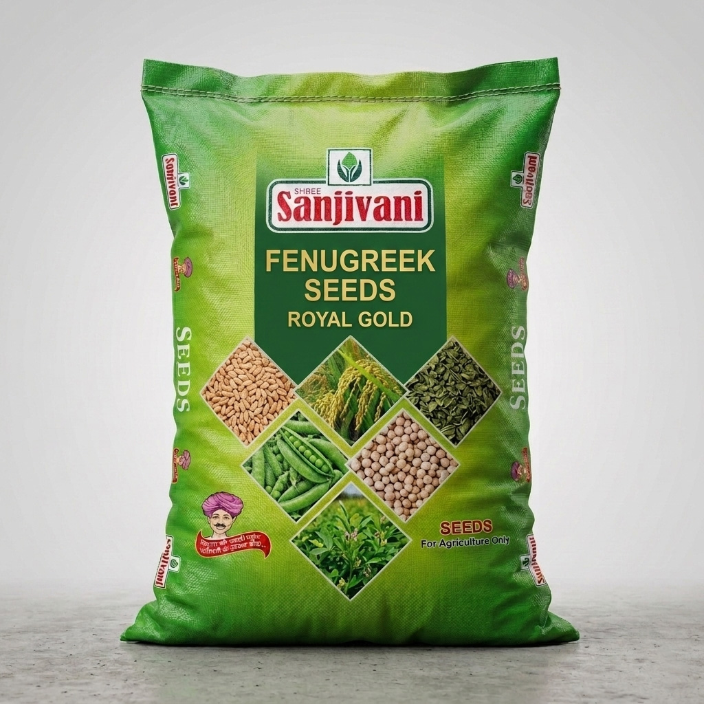 Fenugreek Seeds – Bold Treated Seeds (40 kg Pack)