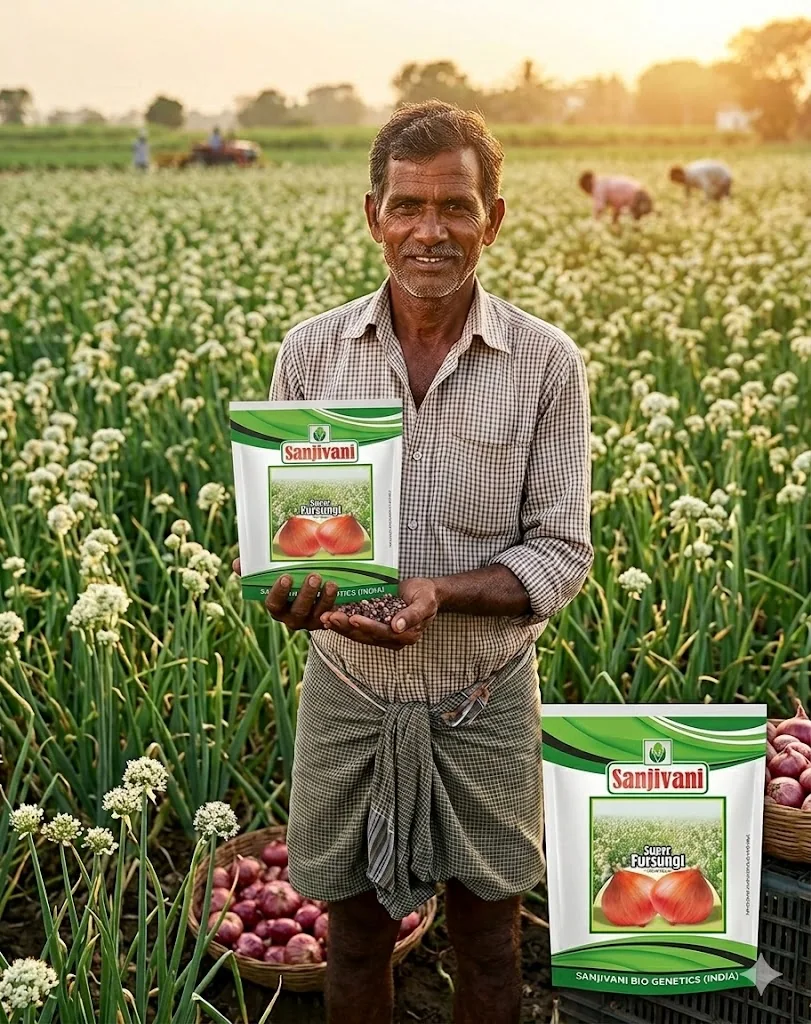 Sanjivani Super Fursungi Onion Seeds product view